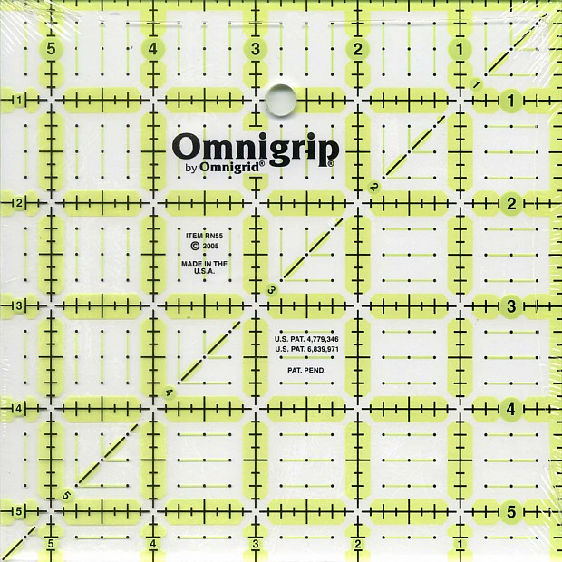 Omnigrip 5.5 x 5.5'' Non-Slip Square