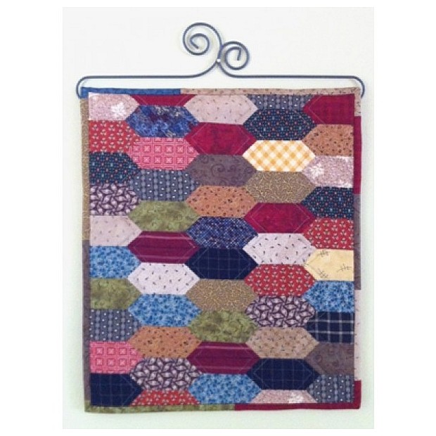 Elongated Hexagon Wallhanging - Little Things No. 2