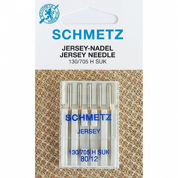 5 Jersey Schmetz Needles 80/12