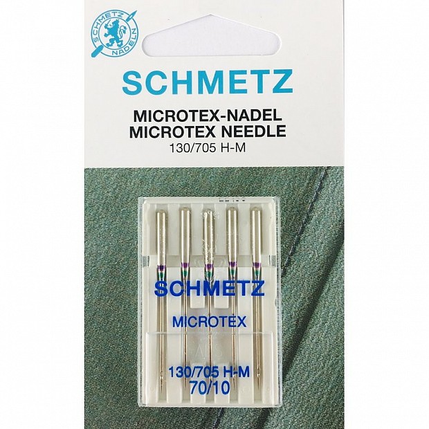 5 Microtex Sharp Schmetz Needles 70/10