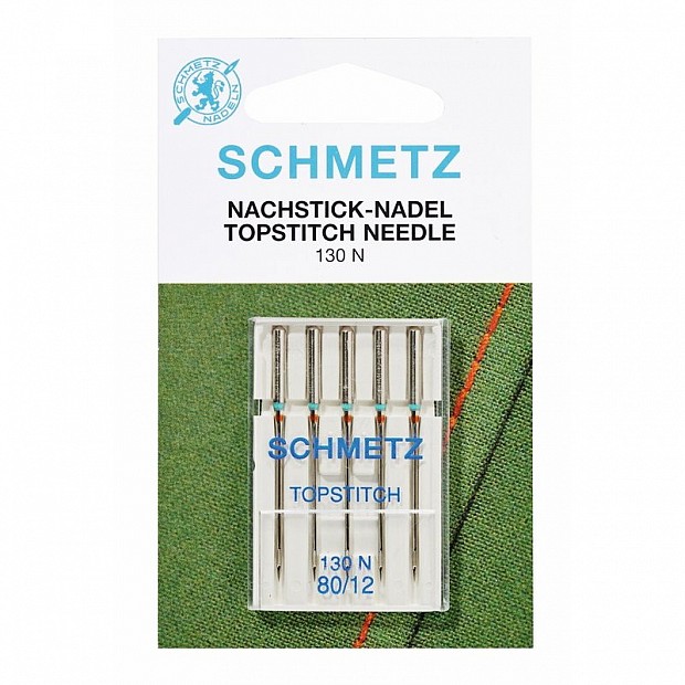 5 pcs Topstitch Schmetz Needles 80/12