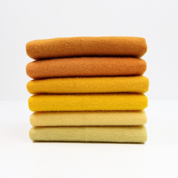 Hand Dyed Solid Wool Bundle