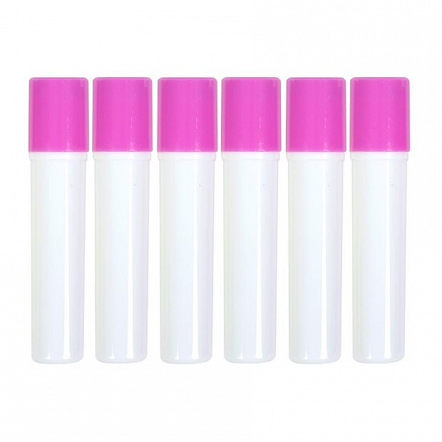 6 Fabric Glue Pen Refills blue Sewline