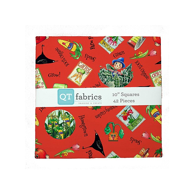 Vegetable Medley 42 pieces 10'' Squares