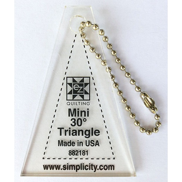 Acrylic Mini 30 Degree Triangle