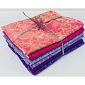 6 pcs US-Fat Quarters PURPLE