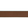 Cotton Belting 3.2 cm brown, Gurtband