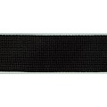 Cotton Belting soft, 5.1 cm black, Gurtband
