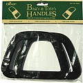 2 Bag & Tote Handles D-shape Black