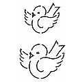 Birds, 5.7 cm, 7.6 cm