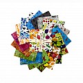 Seasons Charm Pack 42 pcs 5'' squares