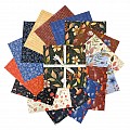 Midnight Flora 10'' Squares