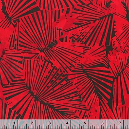Scarlet Flame Batik