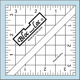 Half-Square Triangle, Square Up Ruler 3.5''