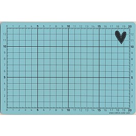 Mini Metric Cutting mat 15 cm x 22 cm - Rollschneidematte