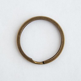 1 O-Ring Anneau Aro 30 mm, antique gold