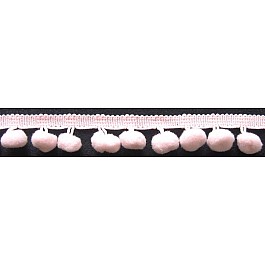 10 mm Ball Fringe Ribbon 25 mm wide