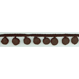 10 mm Ball Fringe Ribbon 25 mm wide