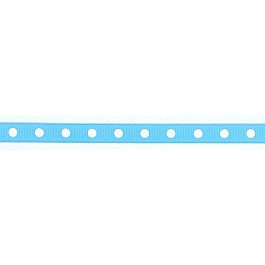 Polka Dot Ribbon 9.5 mm 3/8'' light blue