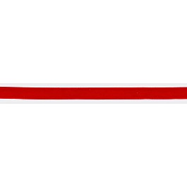Velvet Ribbon 9 mm (3/8'') red