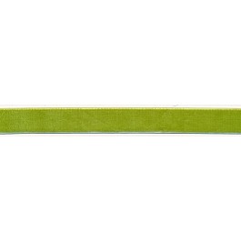 Velvet Ribbon 16 mm (5/8'') kiwi green