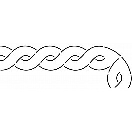 Border Cable with Corner 5 cm (2'')