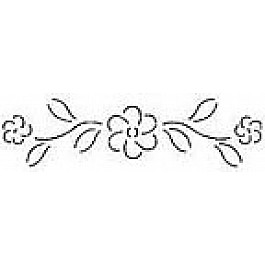 Border Flower, 28 x 6.4 cm