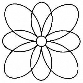 Flower Block, 15.5 cm (6.125 inch)