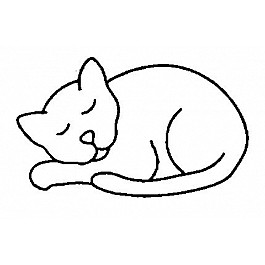 Catnapper, 13 x 7.6 cm