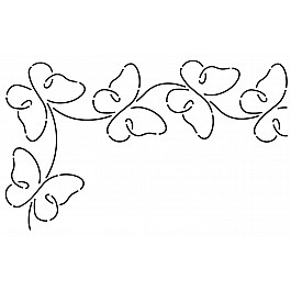 Border, Butterfly Promise 9 cm (3.5'')