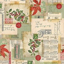 Holidays Past - Cotton Canvas