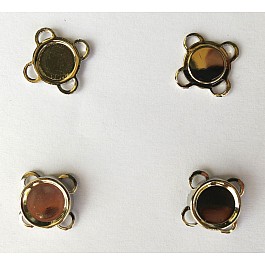 2 Sew-In Magnetic Snaps for Bags 10 mm