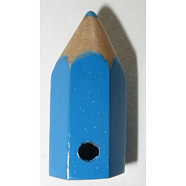 Colored pencil blue, 22 mm (1'')