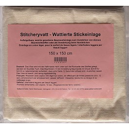 1.5 x 1.5 m Stickwatte, Stitcheryvatt