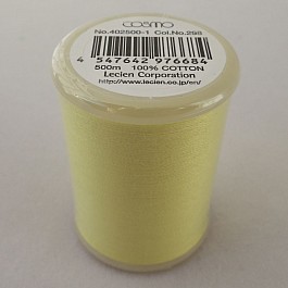 Tsu Mu Gi Sewing Thread Cotton 298 light yellow