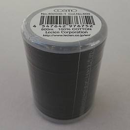 Tsu Mu Gi Sewing Thread Cotton 600 black