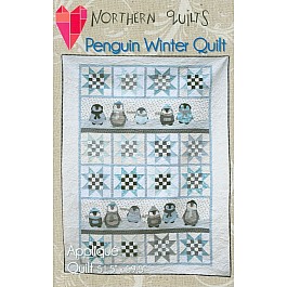 Penguin Winter Quilt 140 x 180 cm