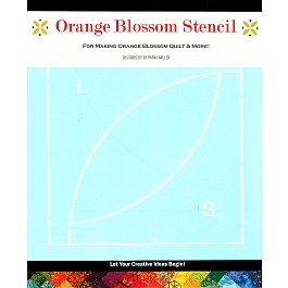 Orange Blossom Stencil
