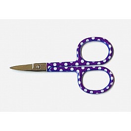Curved Polka Dot Embroidery Scissors 9.5cm