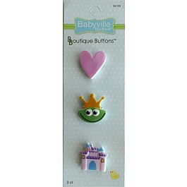 Babyville Boutique3 buttons Fairytale