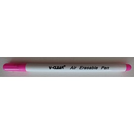 Fine V-Clear Air Erasable Pen, pink